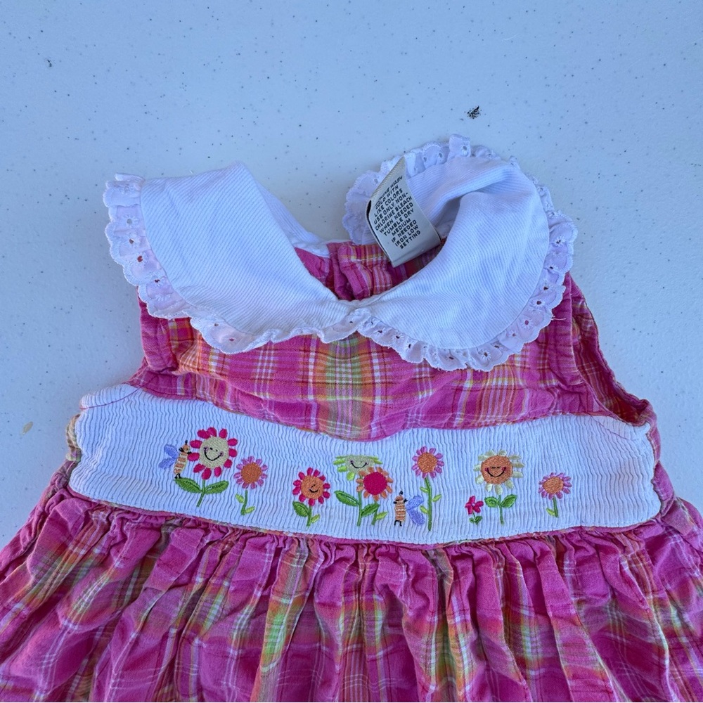 Smocked Spring Ruffle Dress 3T - Picture 4 of 6